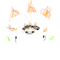 "DJ FLAME"  OVERSIZE TEE