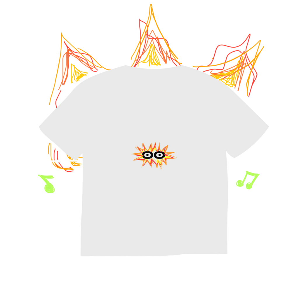 "DJ FLAME" TOP TEE